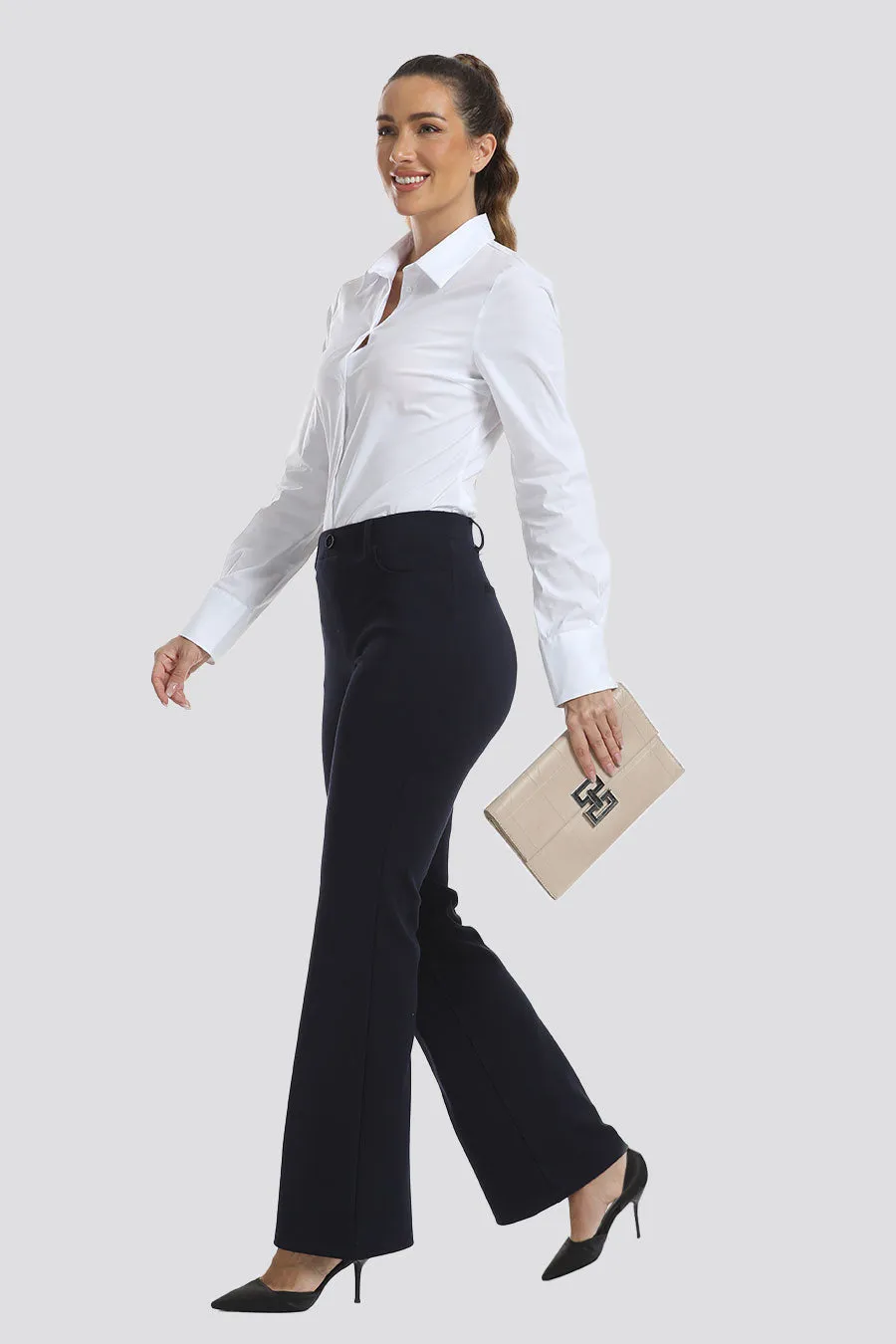 Women's Business Casual Work Pants  | Bootcut 30''