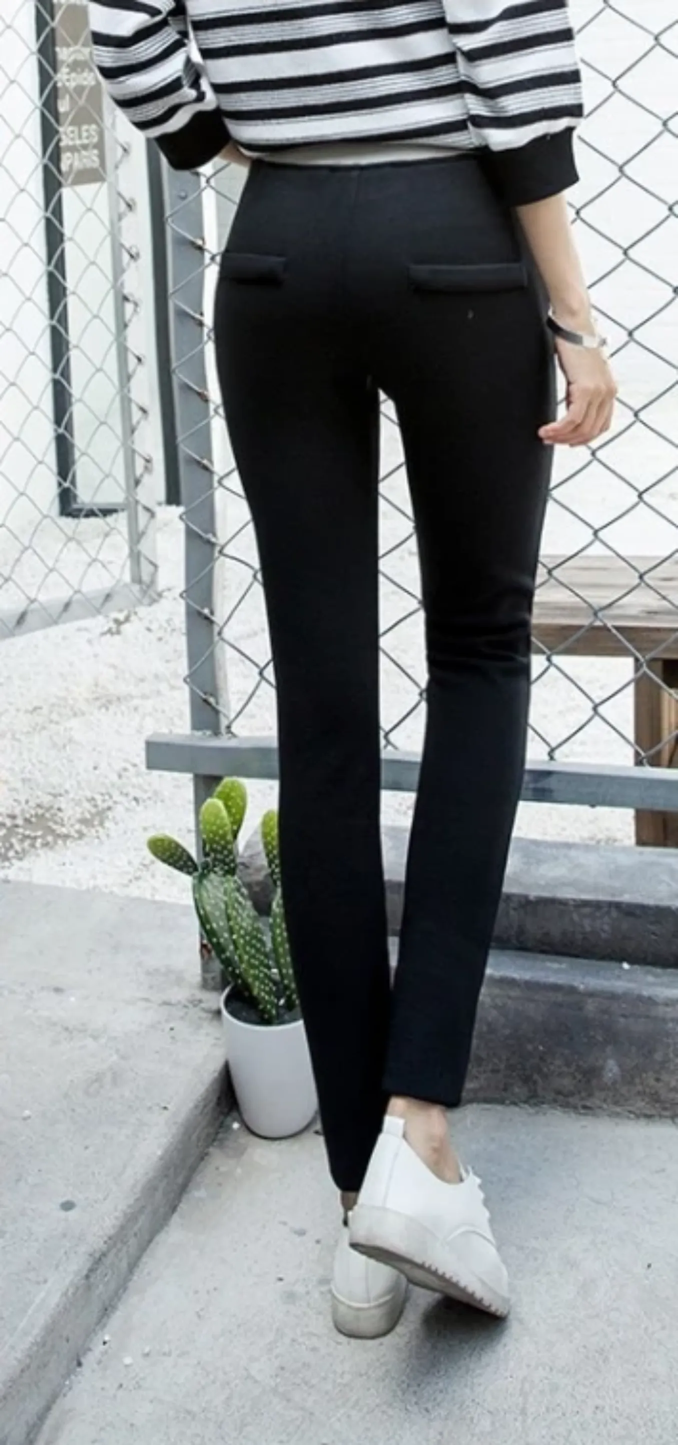 Women's Winter Warm Stretchy Pants | Plus Size