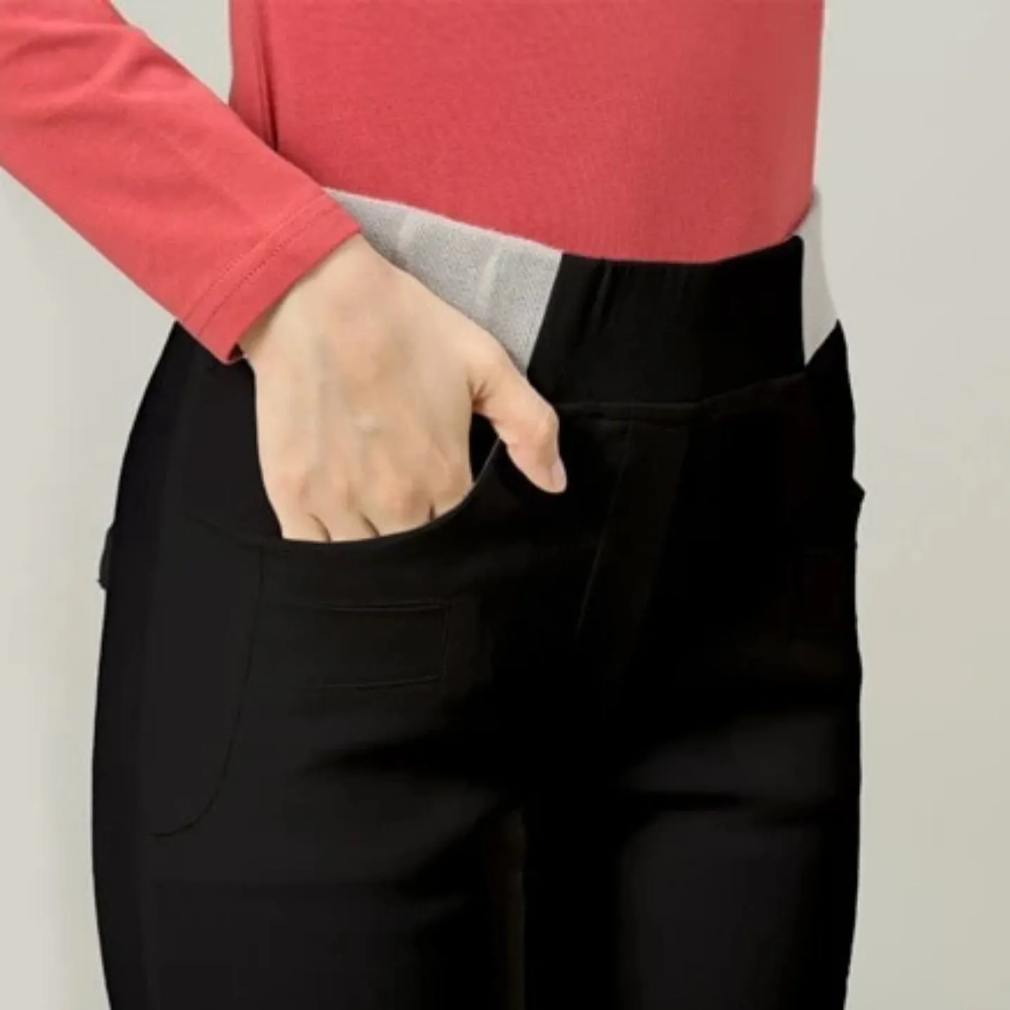Women's Winter Warm Stretchy Pants | Plus Size
