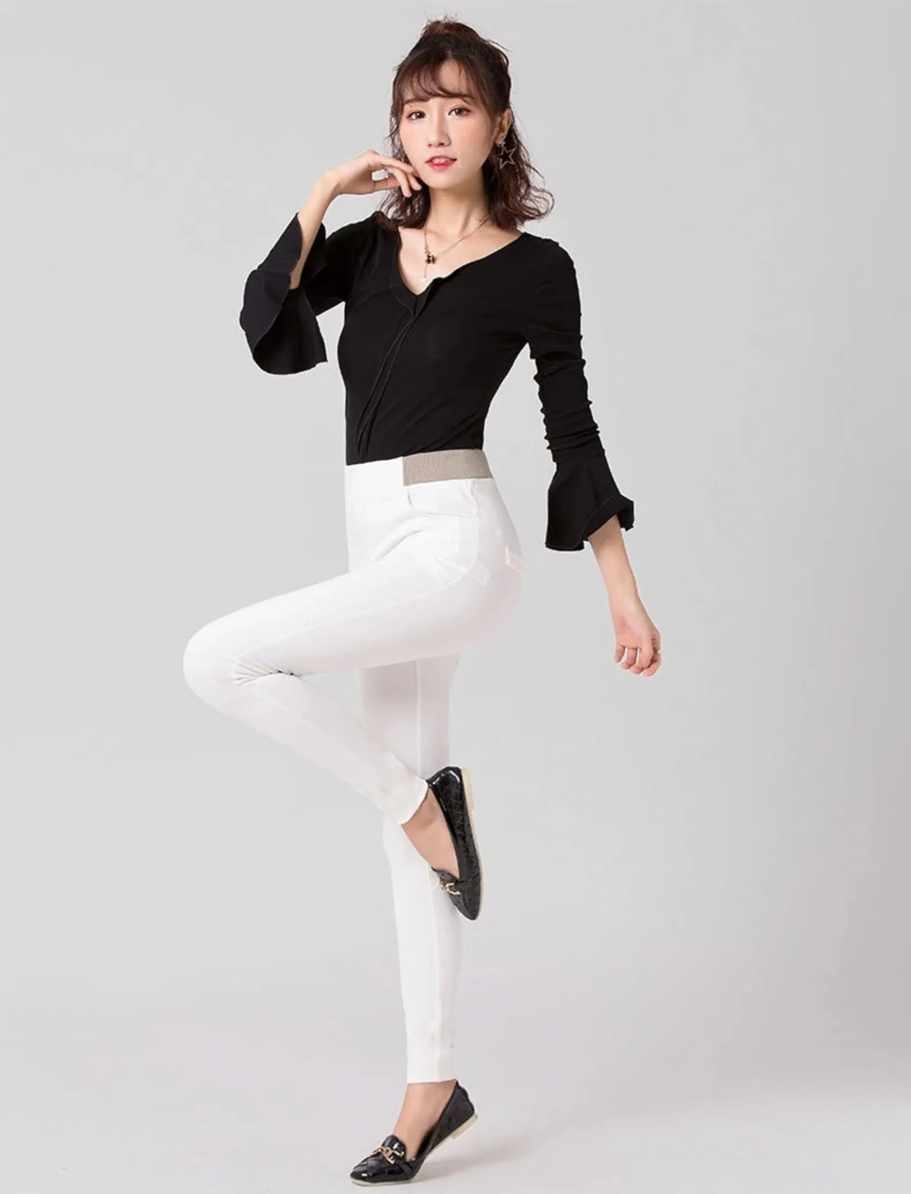 Women's Winter Warm Stretchy Pants | Plus Size