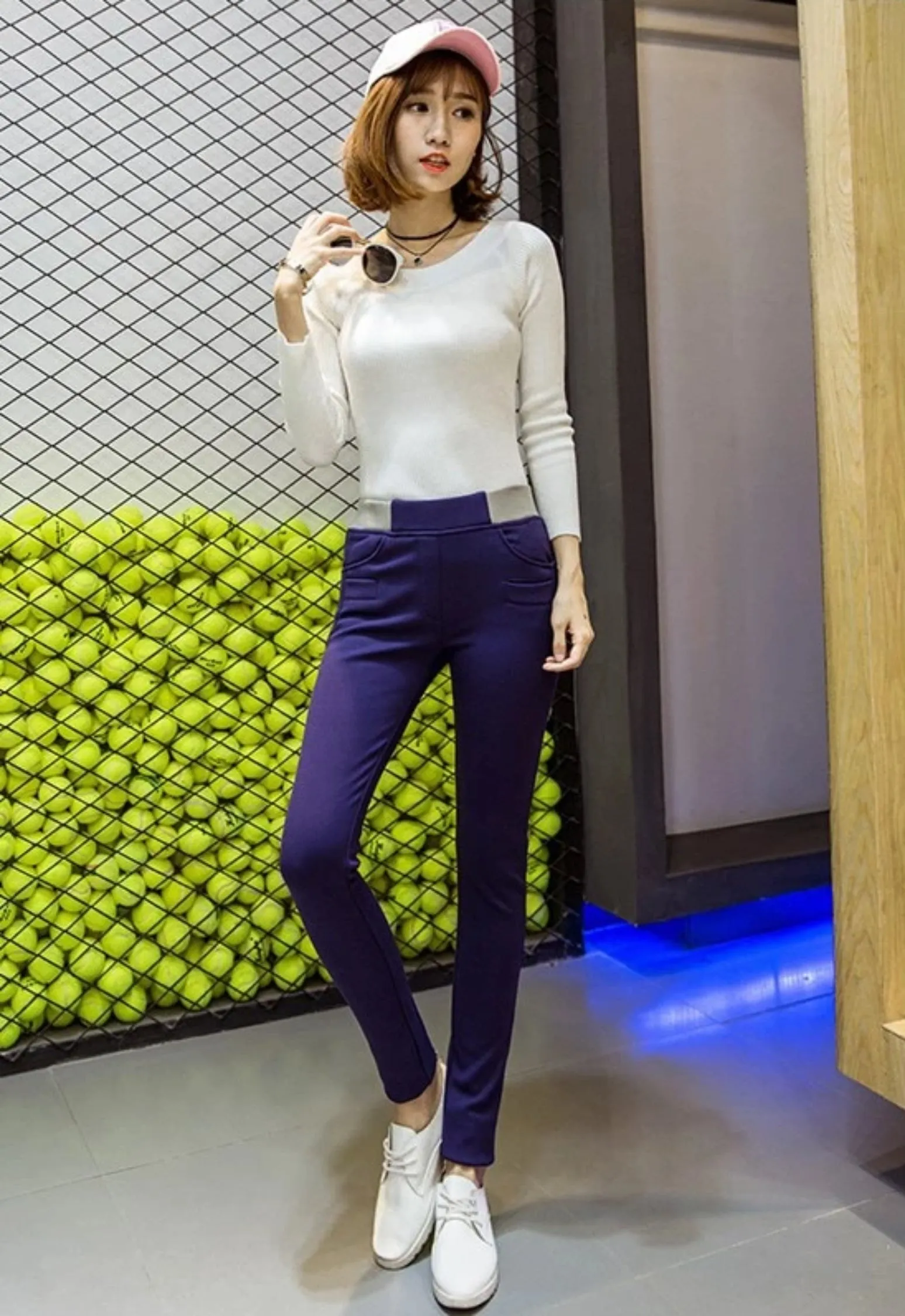 Women's Winter Warm Stretchy Pants | Plus Size