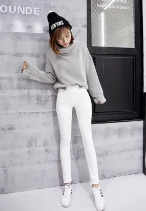 Women's Winter Warm Stretchy Pants | Plus Size
