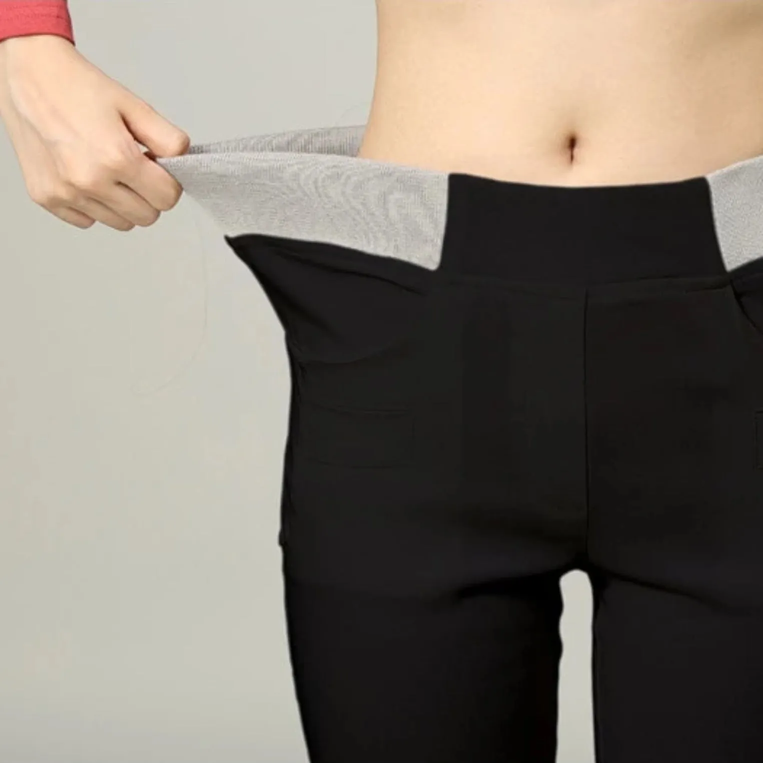 Women's Winter Warm Stretchy Pants | Plus Size